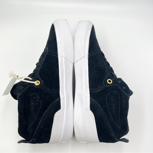 Emerica Pillar Black Suede Leather Mid Skate Shoes Sneakers Womens‎ 8 Mens 6.5 - Picture 6 of 10